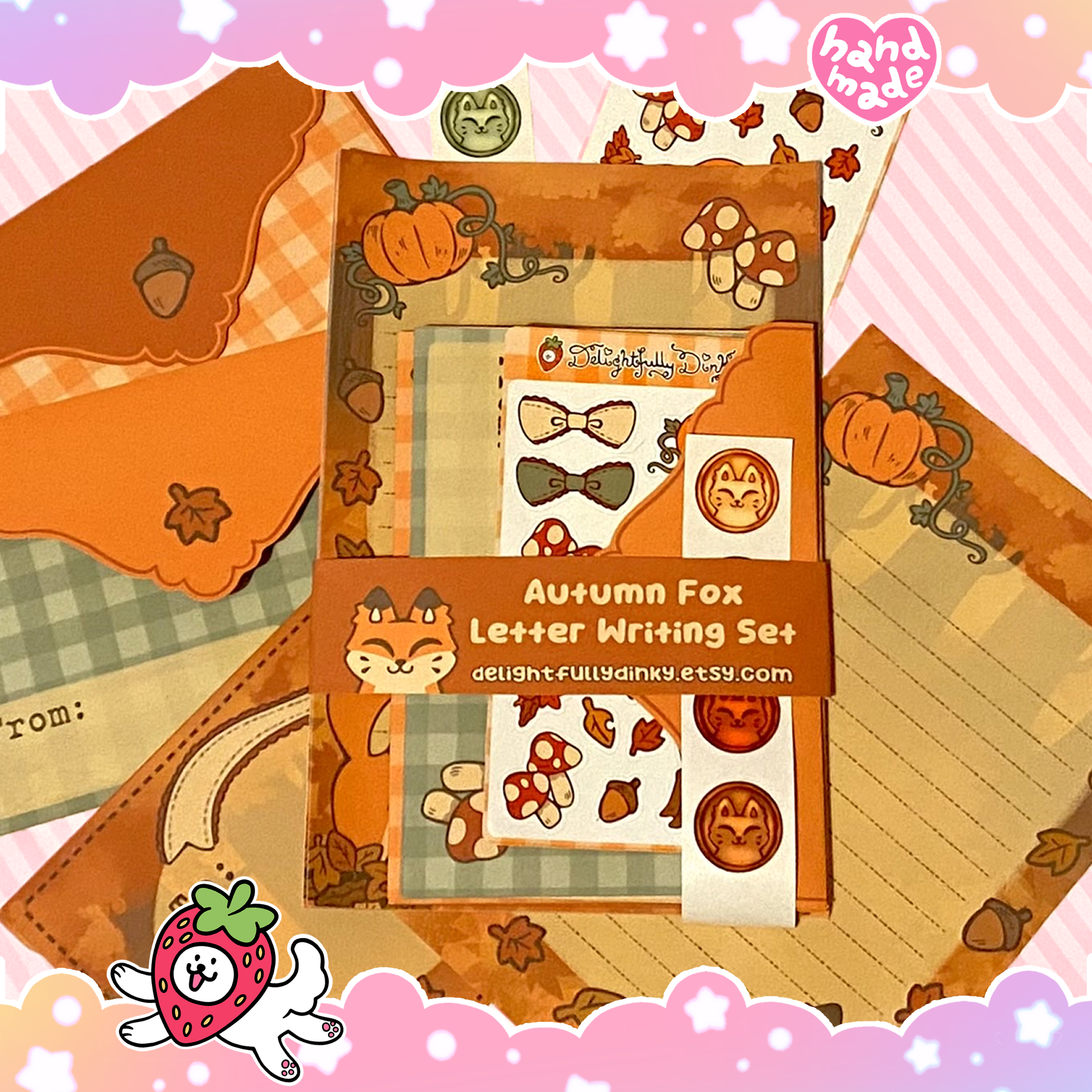 Autumn Fox Letter Writing Set