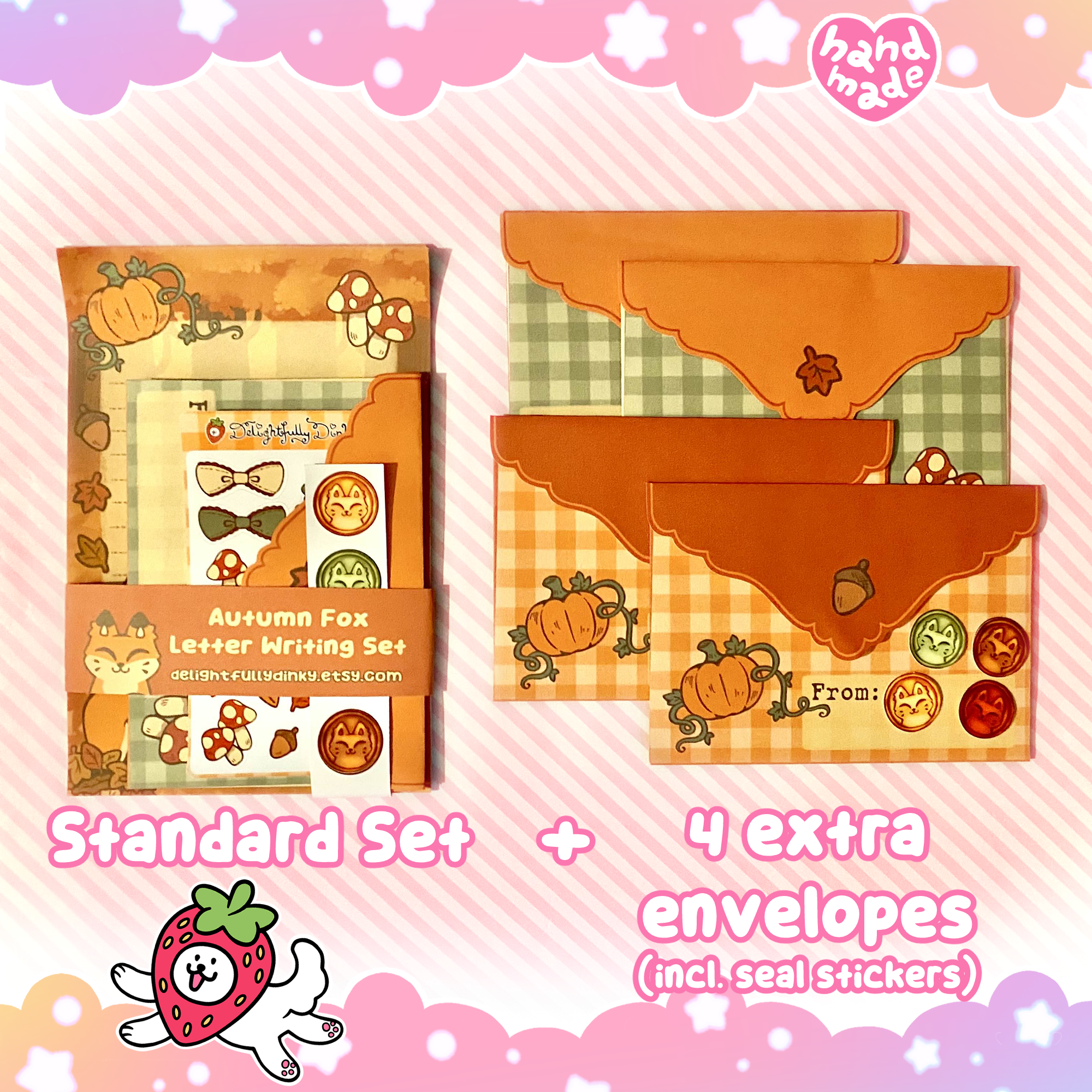 Autumn Fox Letter Writing Set