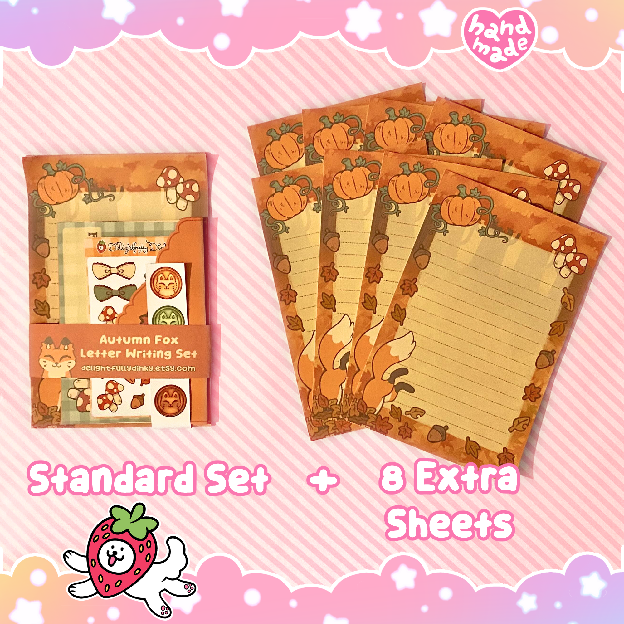 Autumn Fox Letter Writing Set