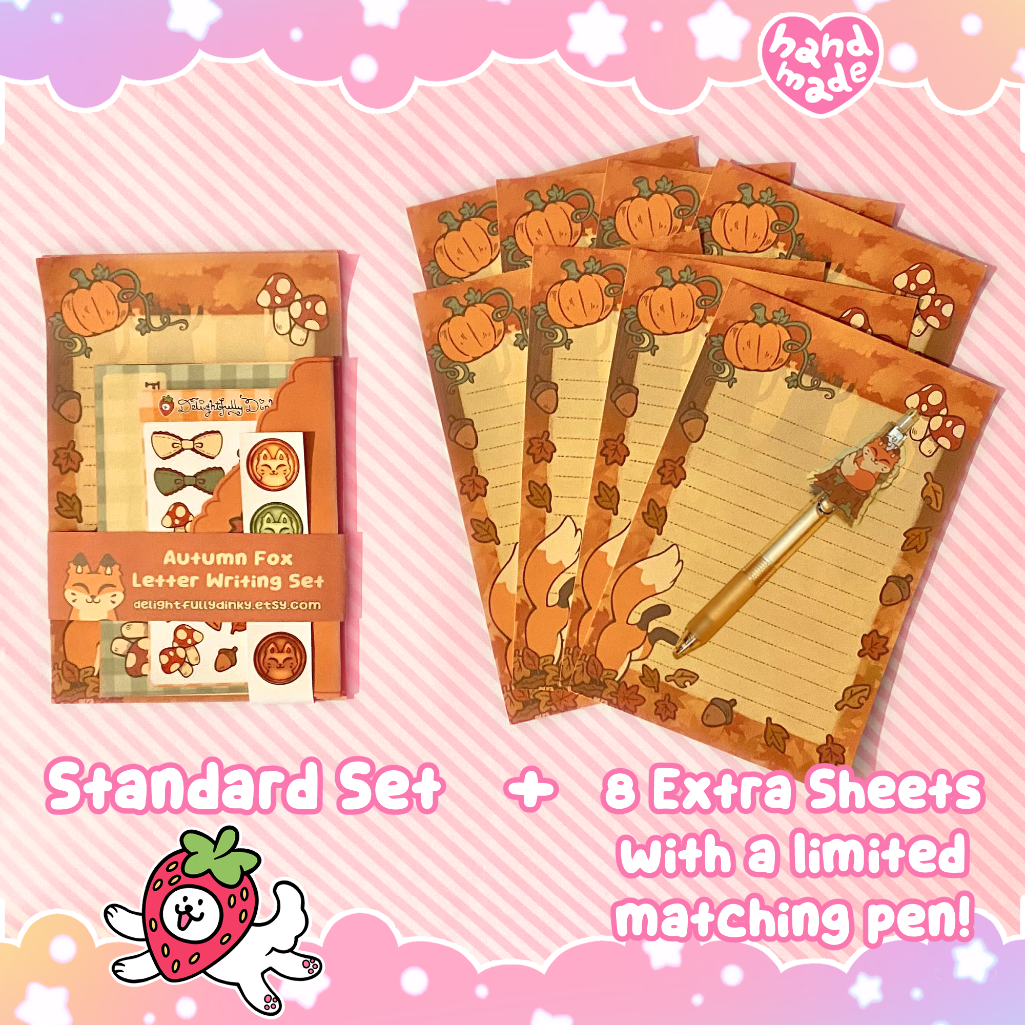 Autumn Fox Letter Writing Set