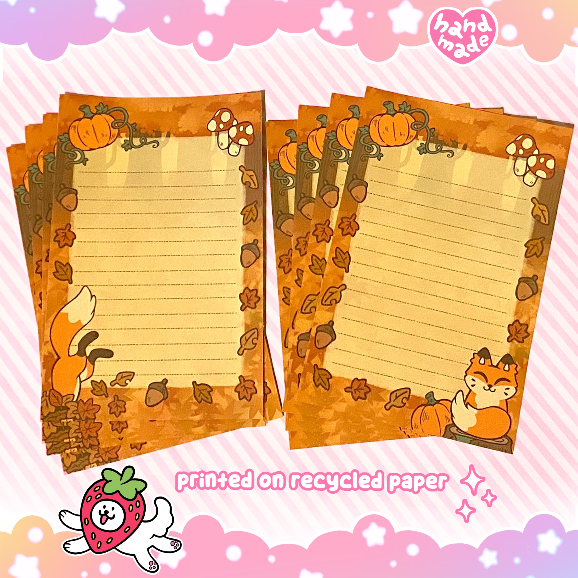 Autumn Fox Letter Writing Set