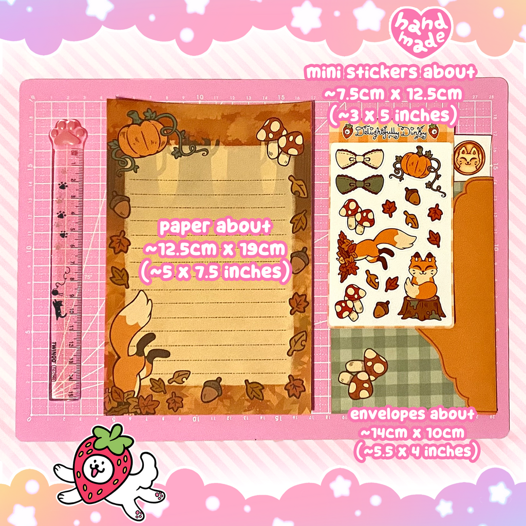 Autumn Fox Letter Writing Set