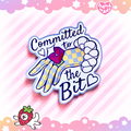 Committed To The Bit Sticker