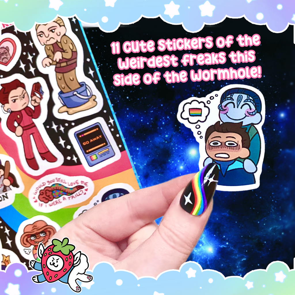 DS9 Crew Sticker Sheet
