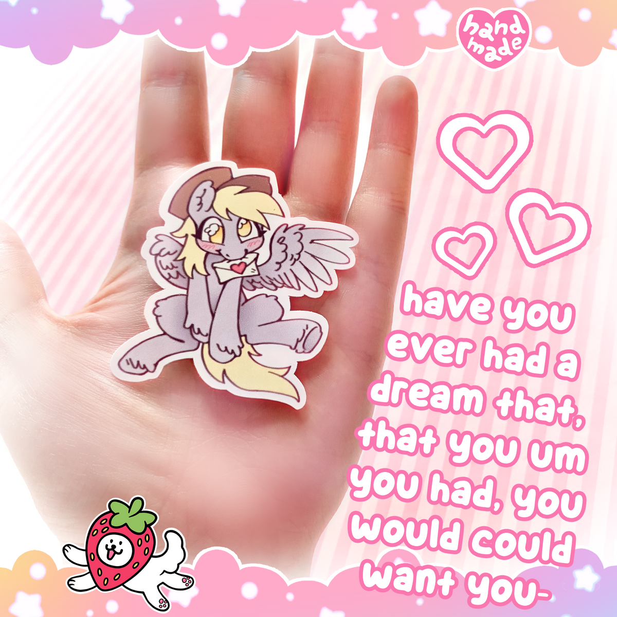 Ditzy Doo Love Letter Sticker