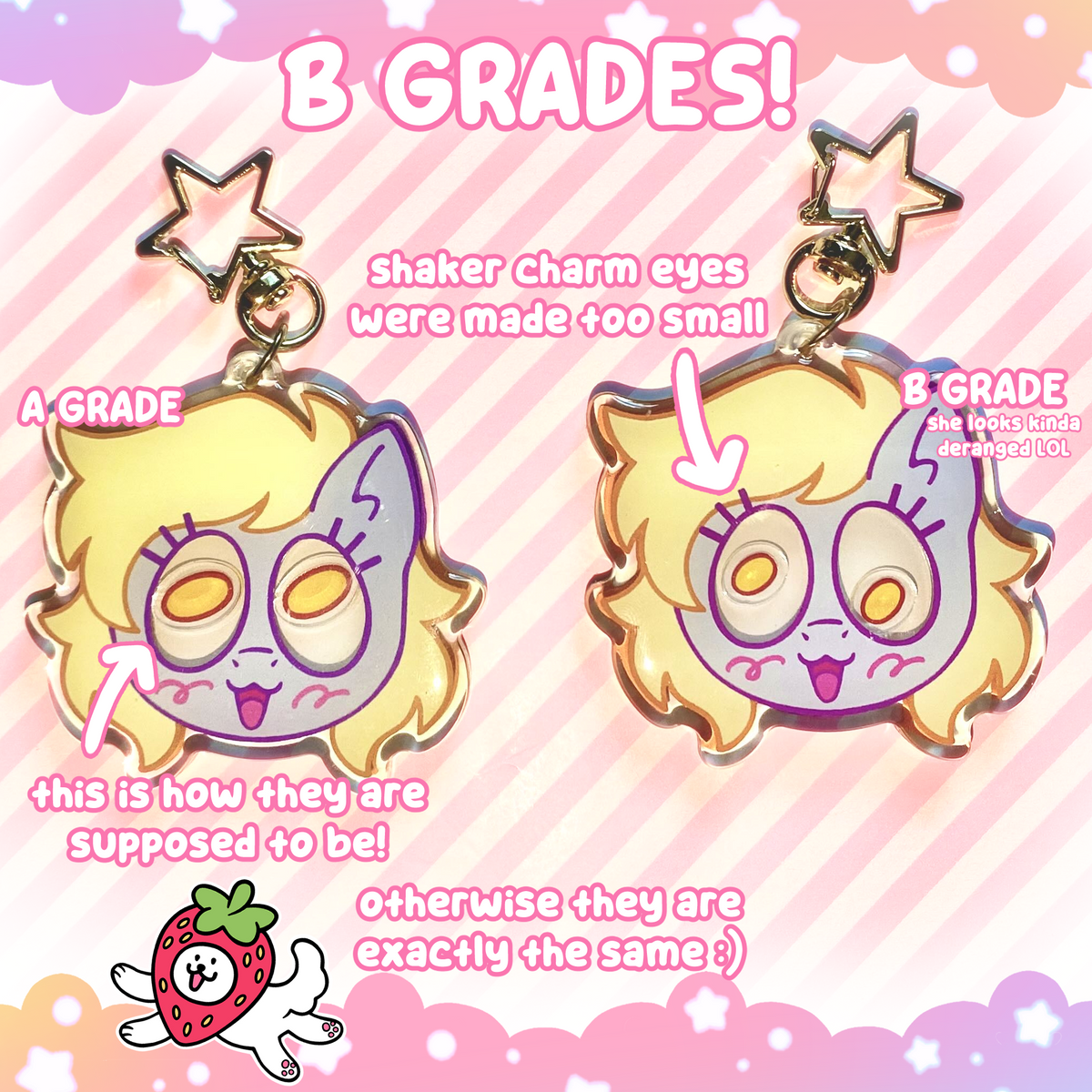 Ditzy Doo Shaker Keychain