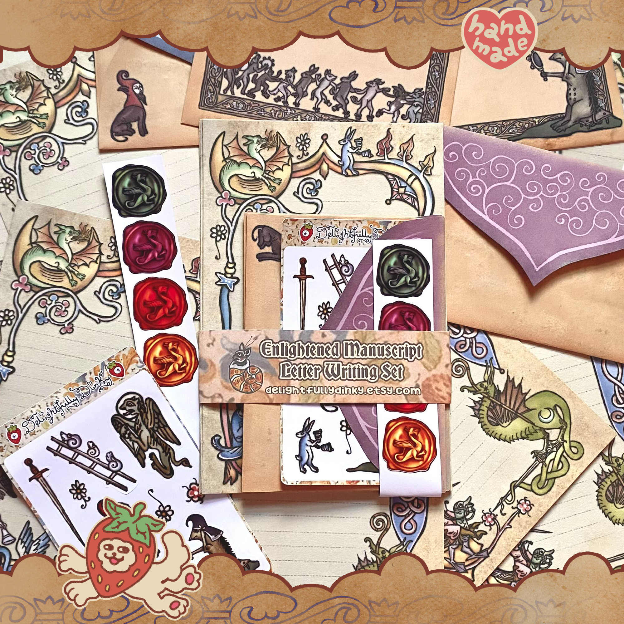 Enlightened Manuscript Letter Writing Set