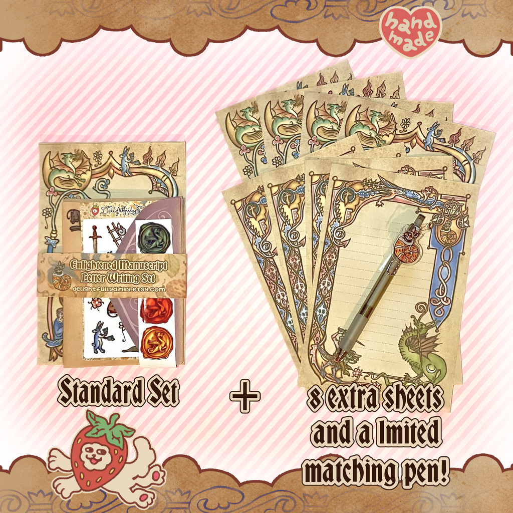 Enlightened Manuscript Letter Writing Set