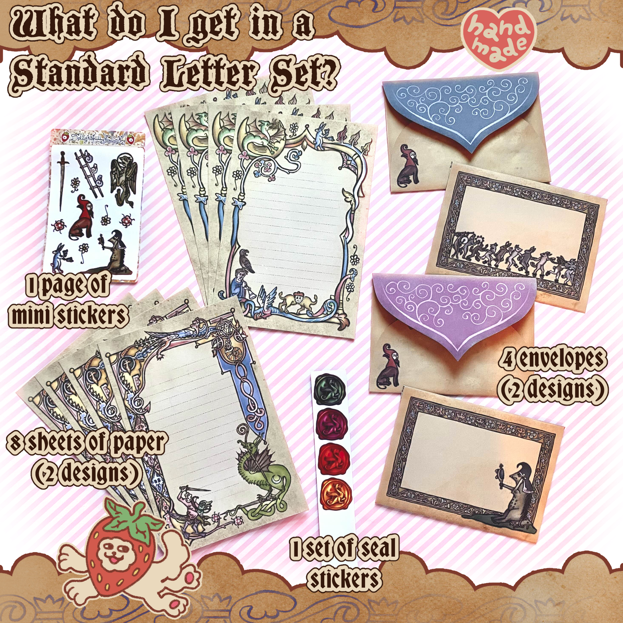 Enlightened Manuscript Letter Writing Set