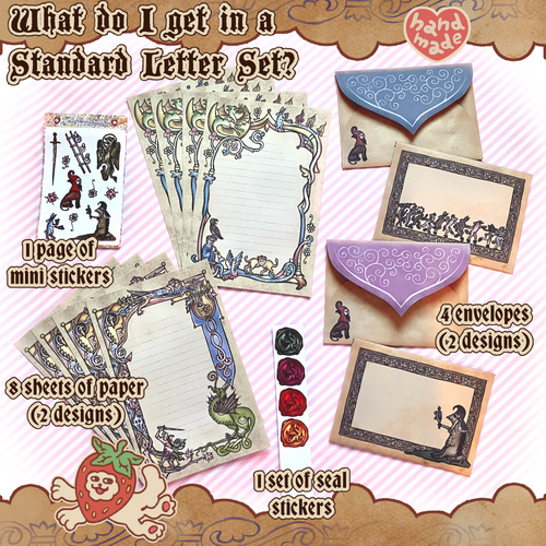 Enlightened Manuscript Letter Writing Set