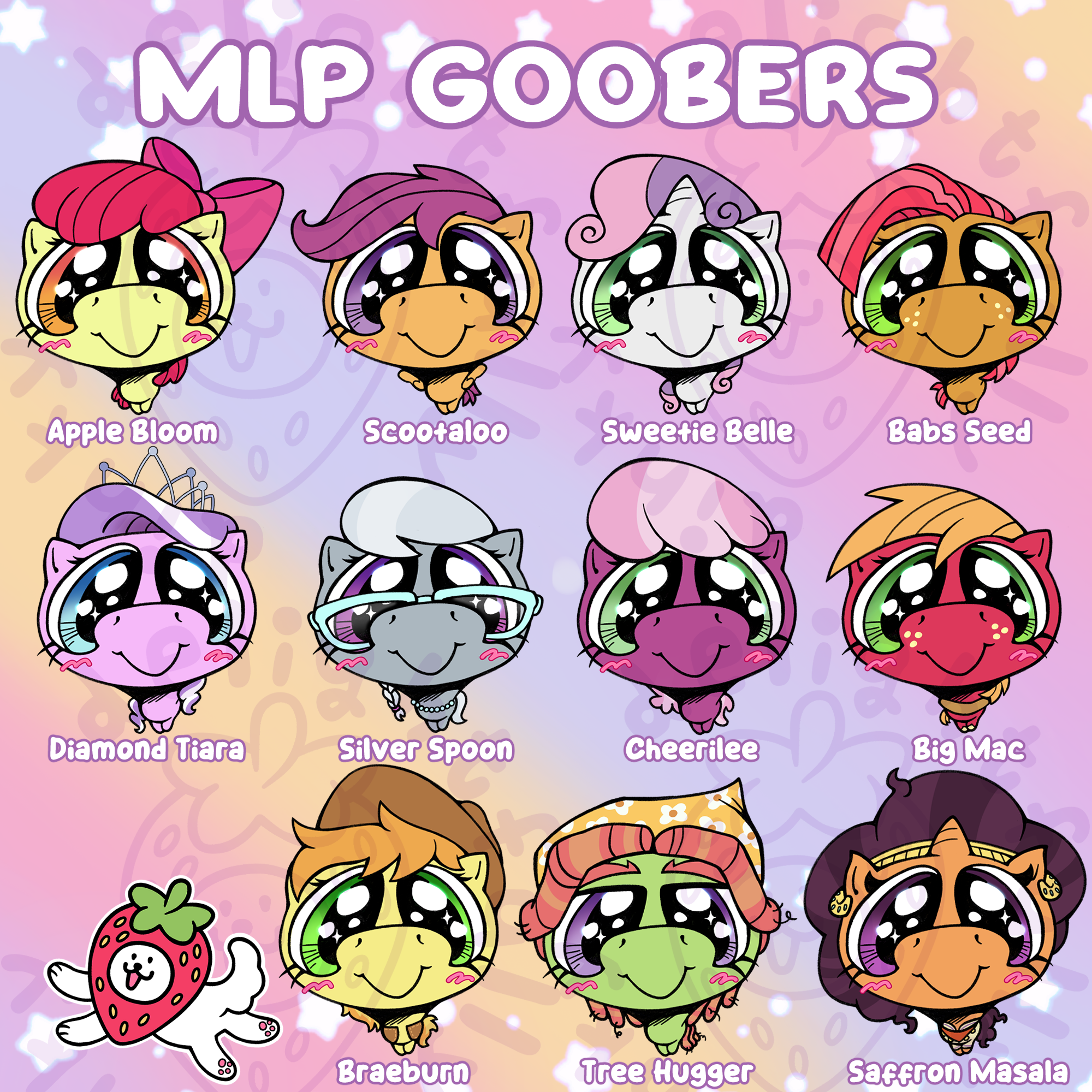 MLP Goobers Sticker