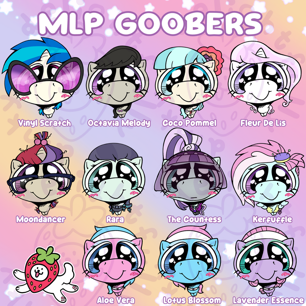 MLP Goobers Sticker