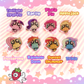 Mini Pony Acrylic Pins