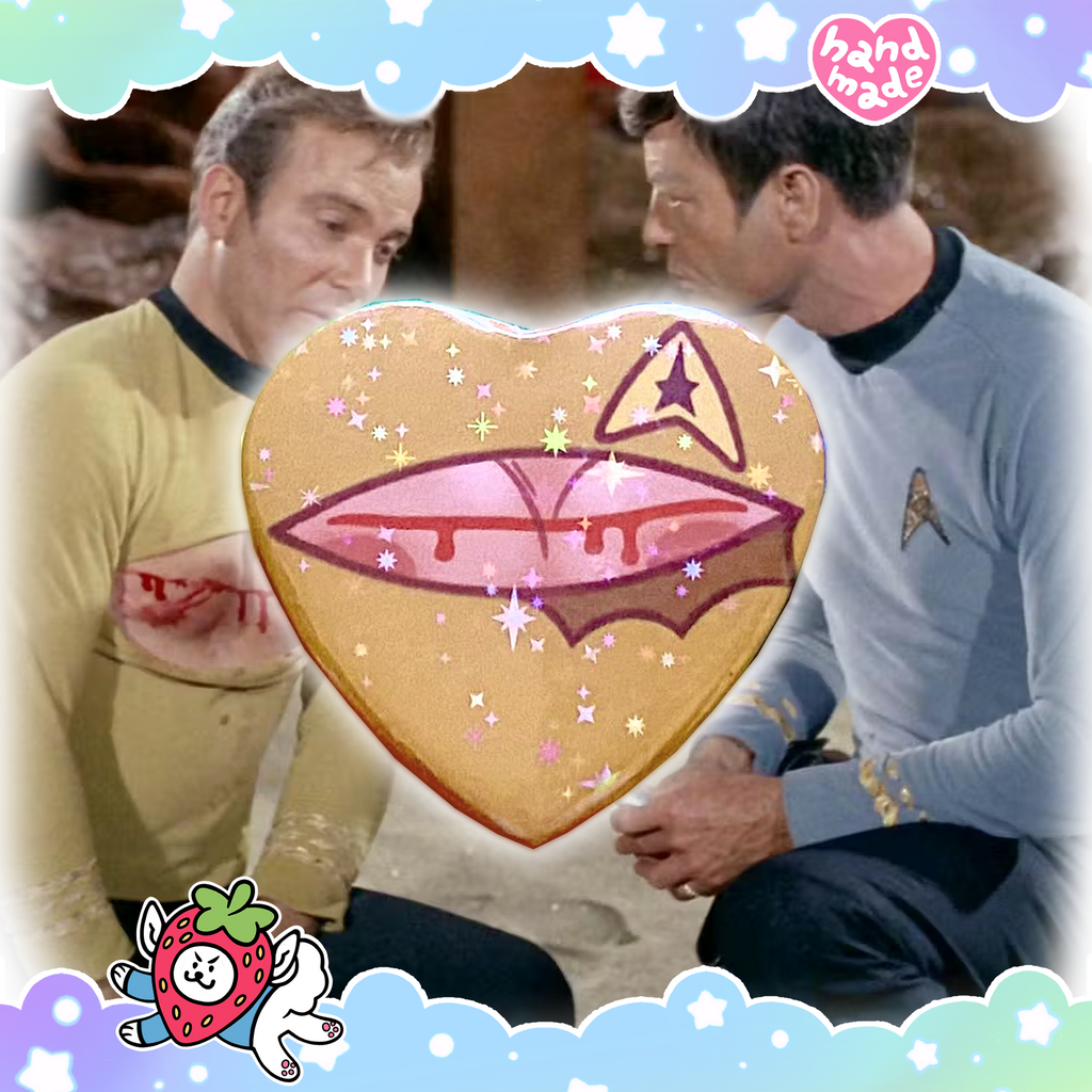 Captain Kirk Amok Time Badge
