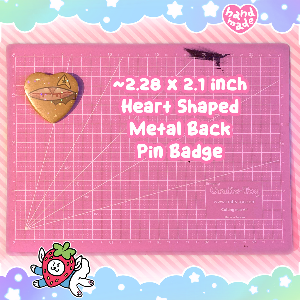 Captain Kirk Amok Time Badge