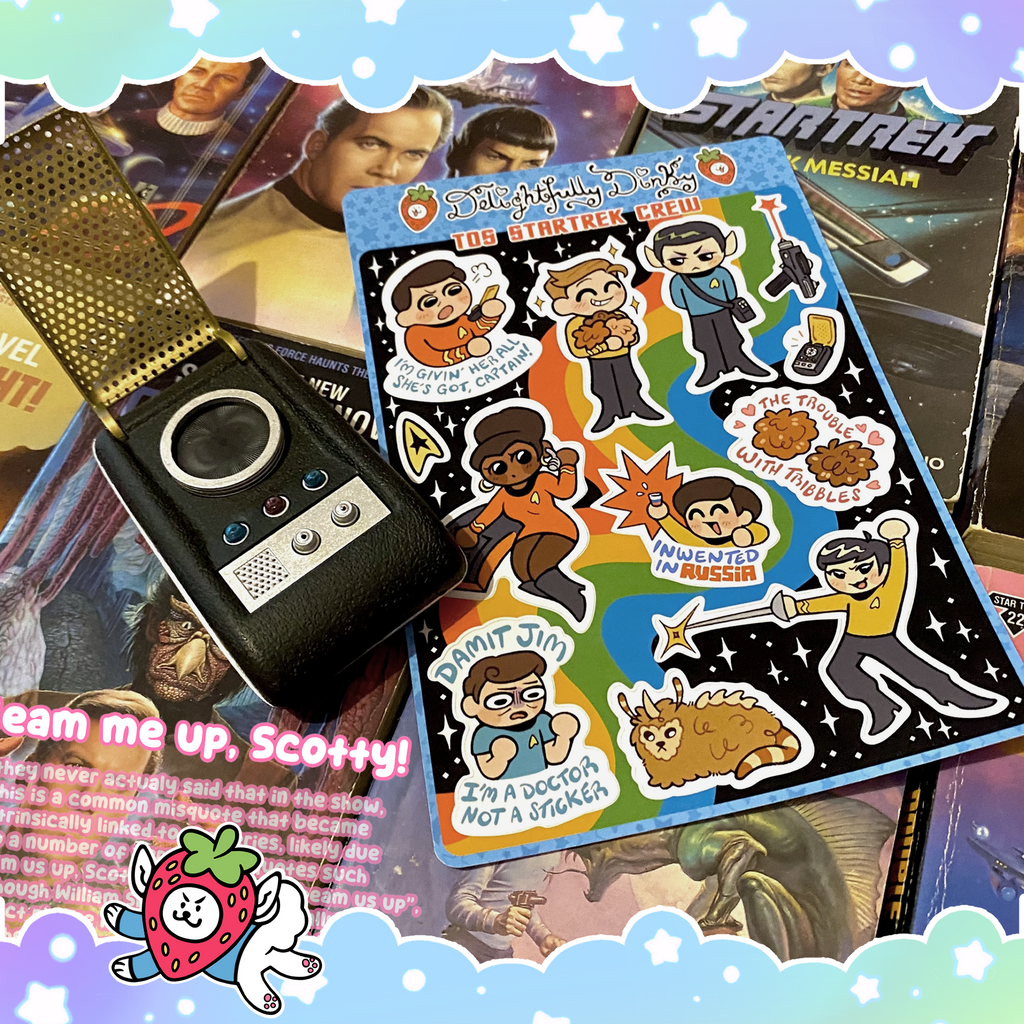 TOS Crew Sticker Sheet