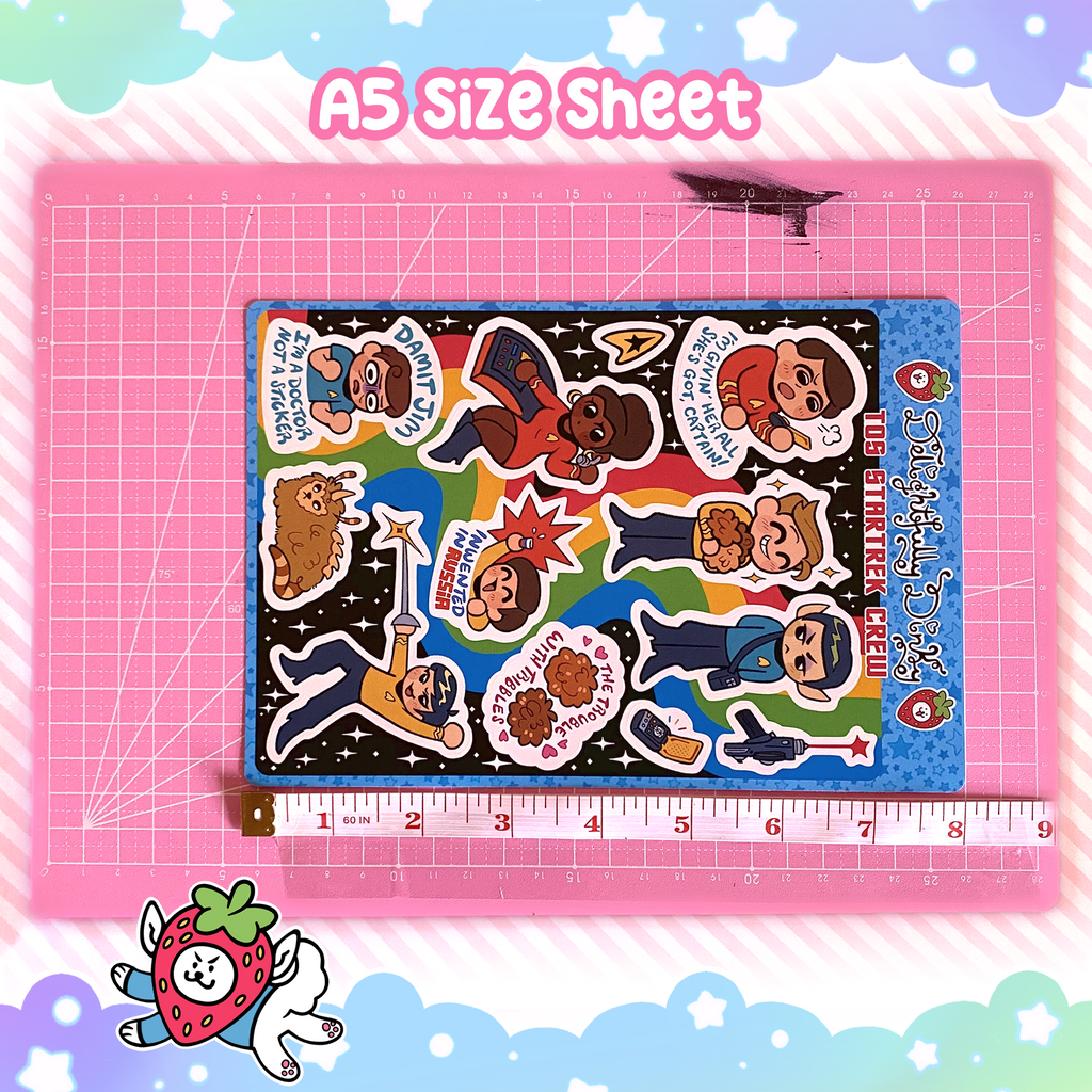 TOS Crew Sticker Sheet