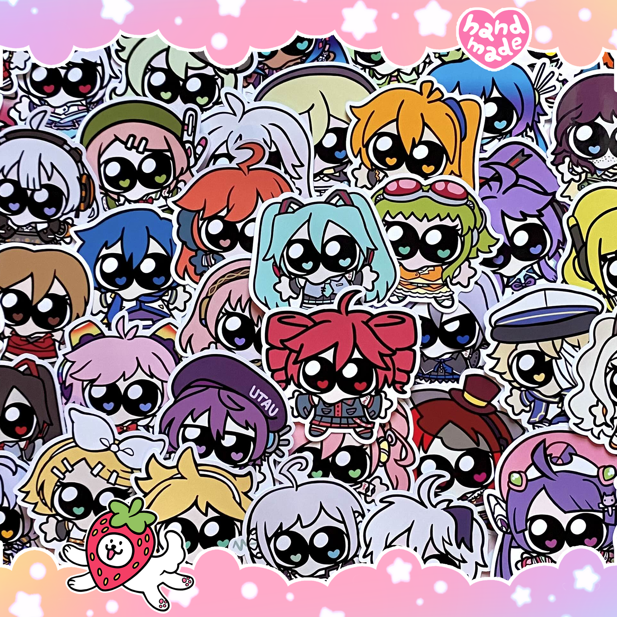 Vocaloid Utauloid Fanloid Goobers Sticker