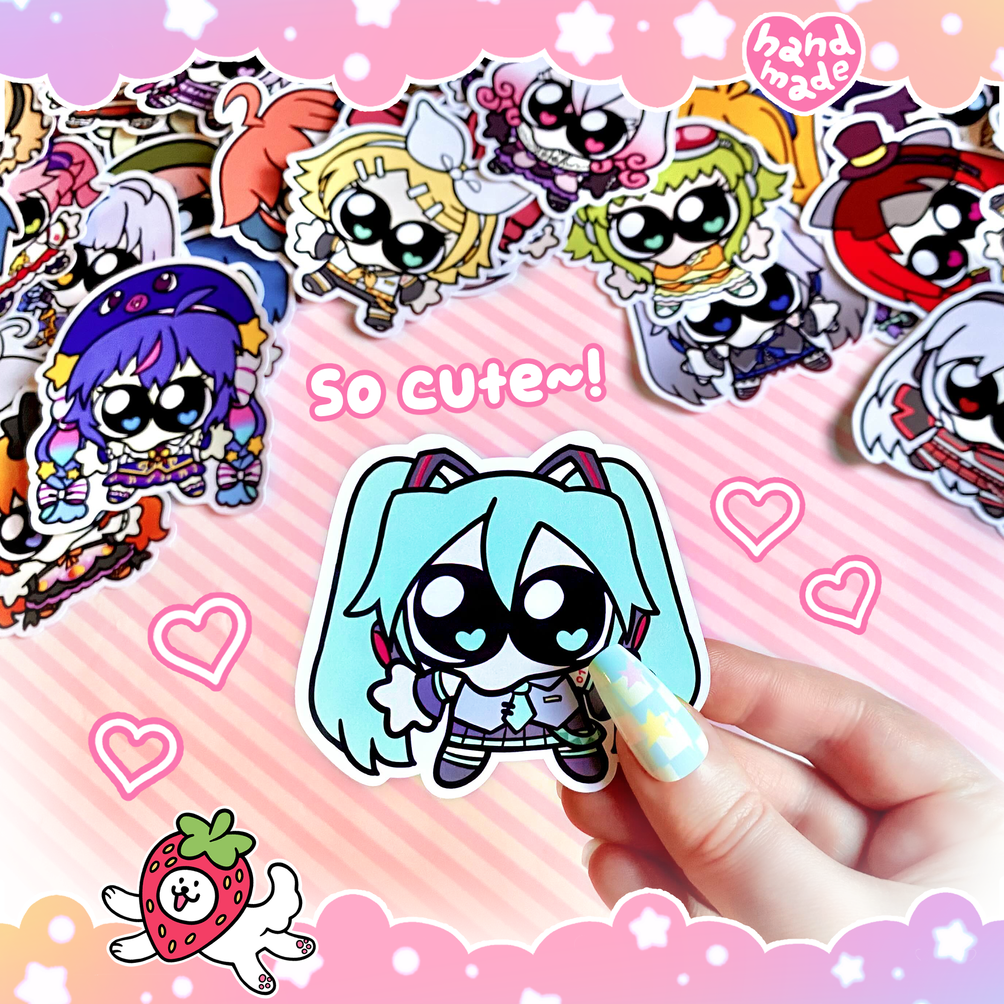Vocaloid Utauloid Fanloid Goobers Sticker