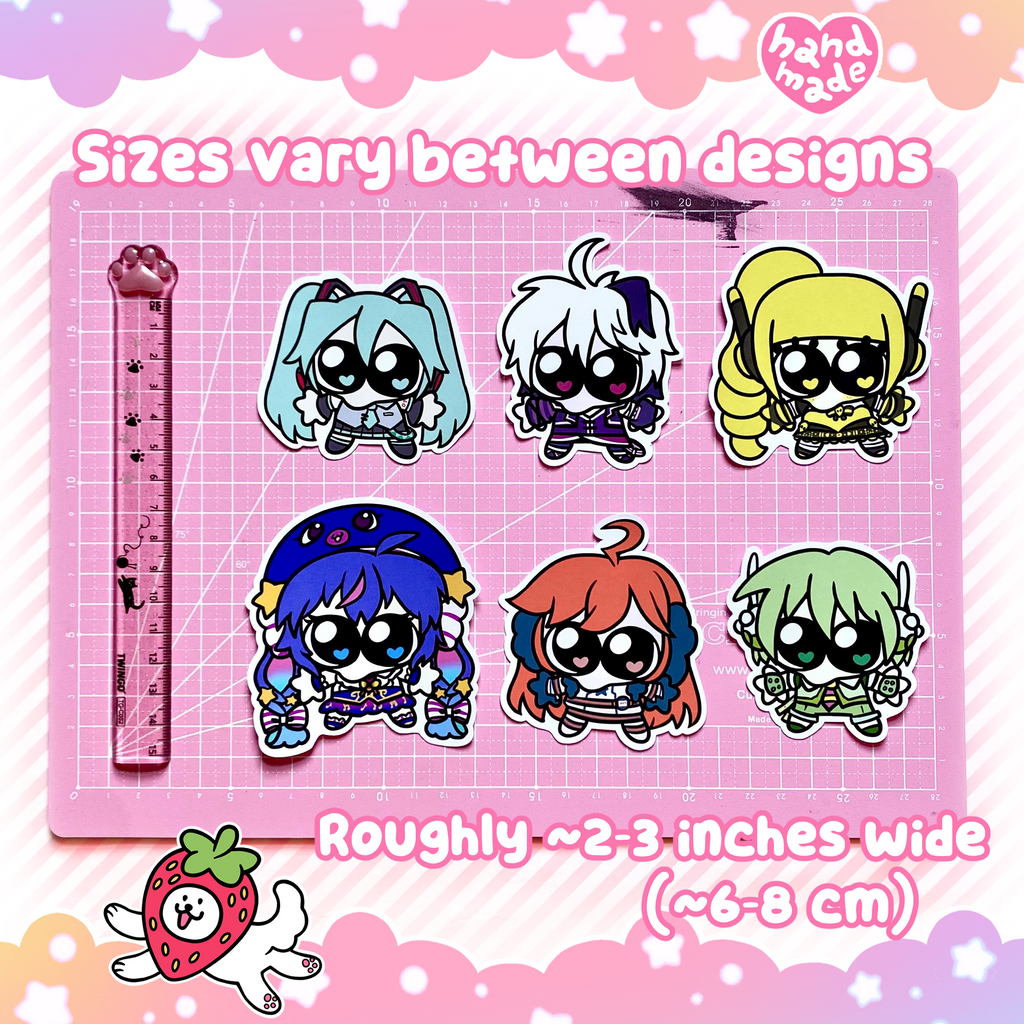 Vocaloid Utauloid Fanloid Goobers Sticker