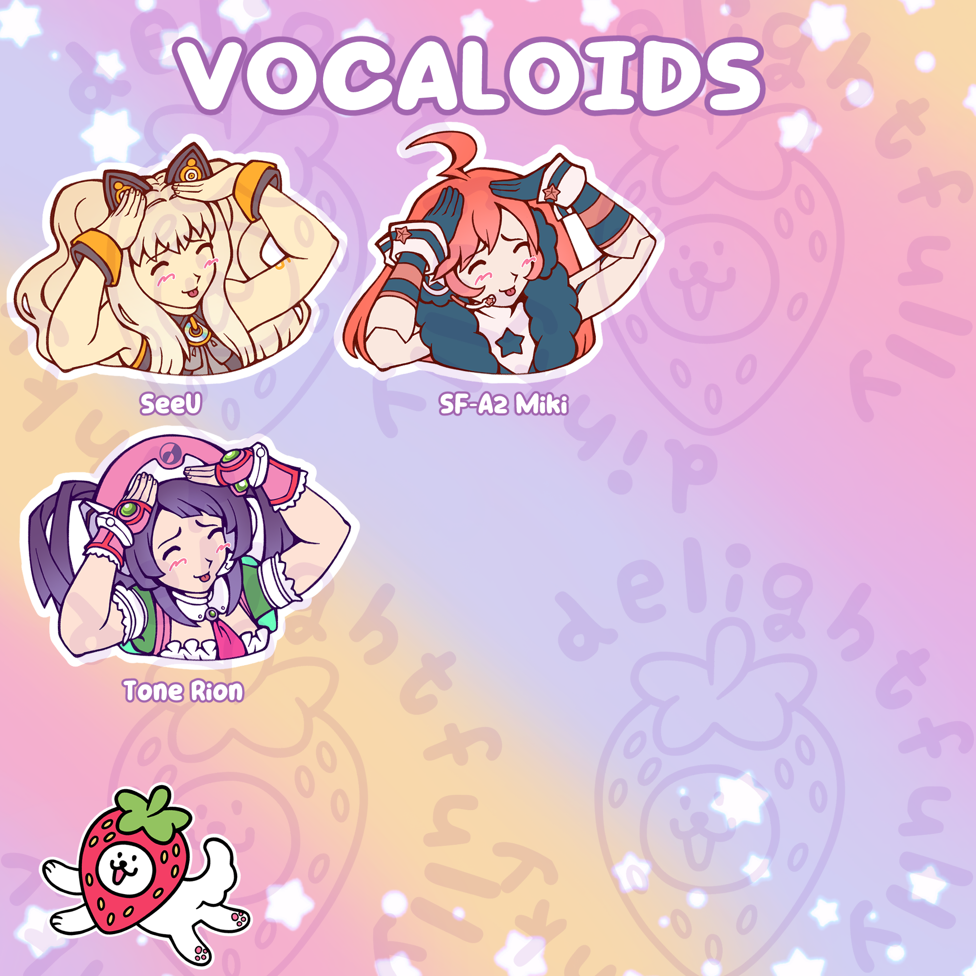 Vocaloid Eto Bleh Sticker