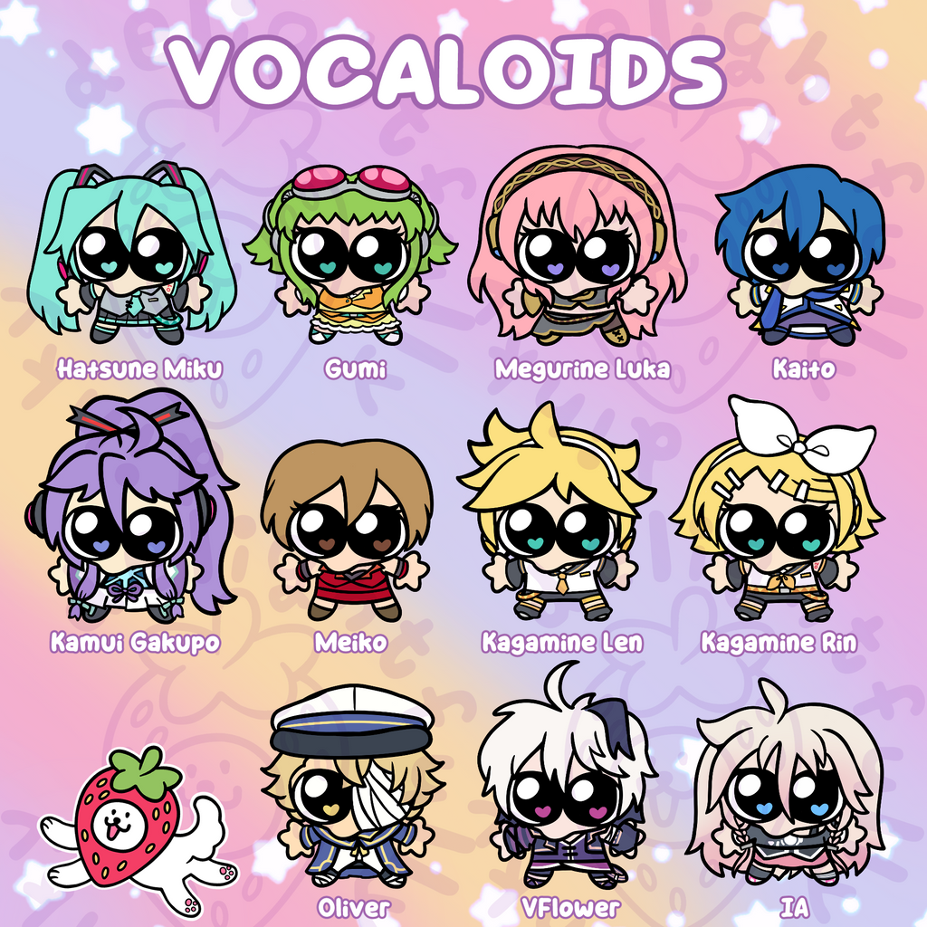 Vocaloid Utauloid Fanloid Goobers Sticker