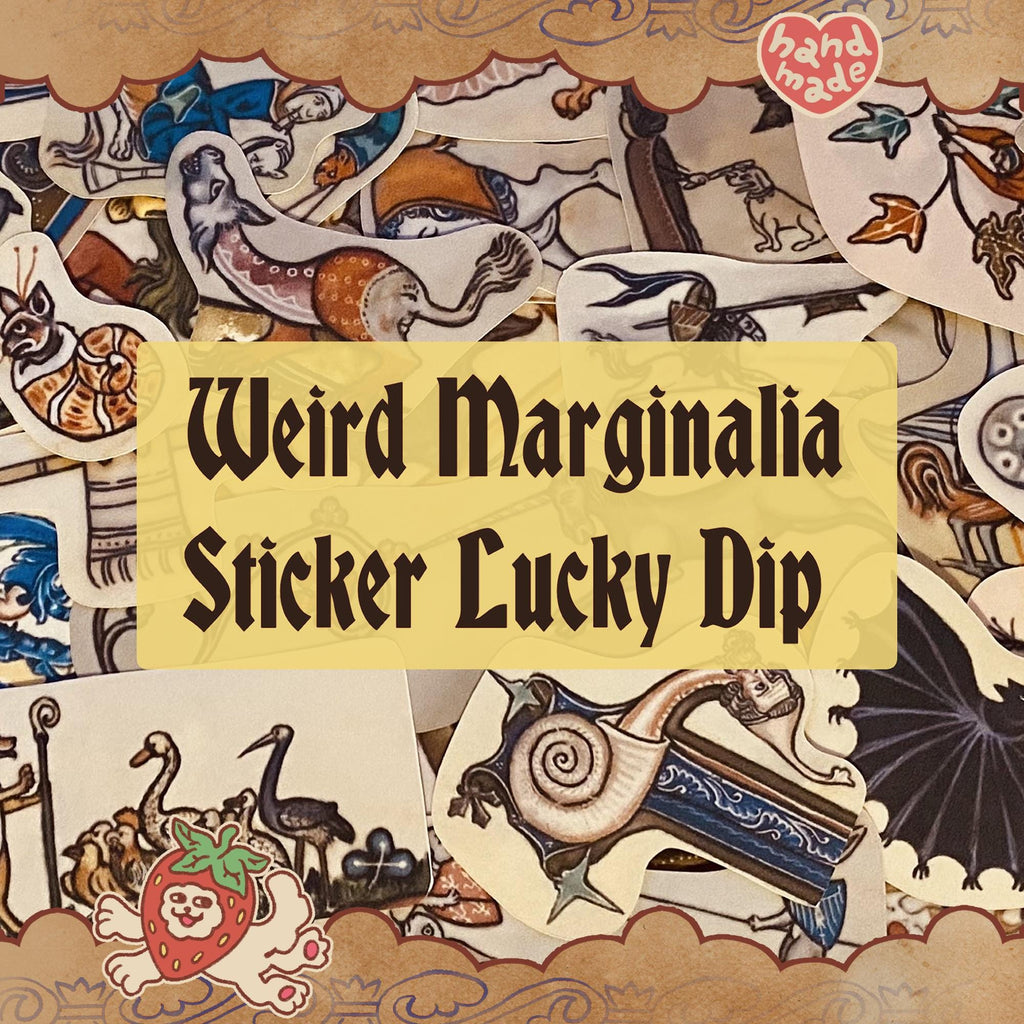 Weird Marginalia Washi Sticker Lucky Dip