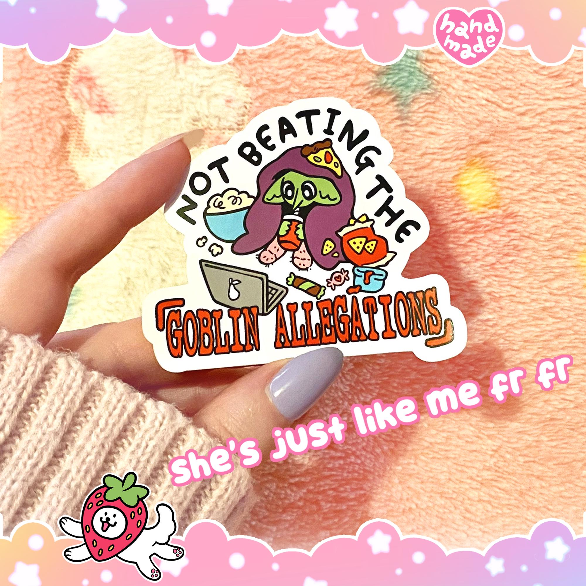 Goblin Allegations Sticker