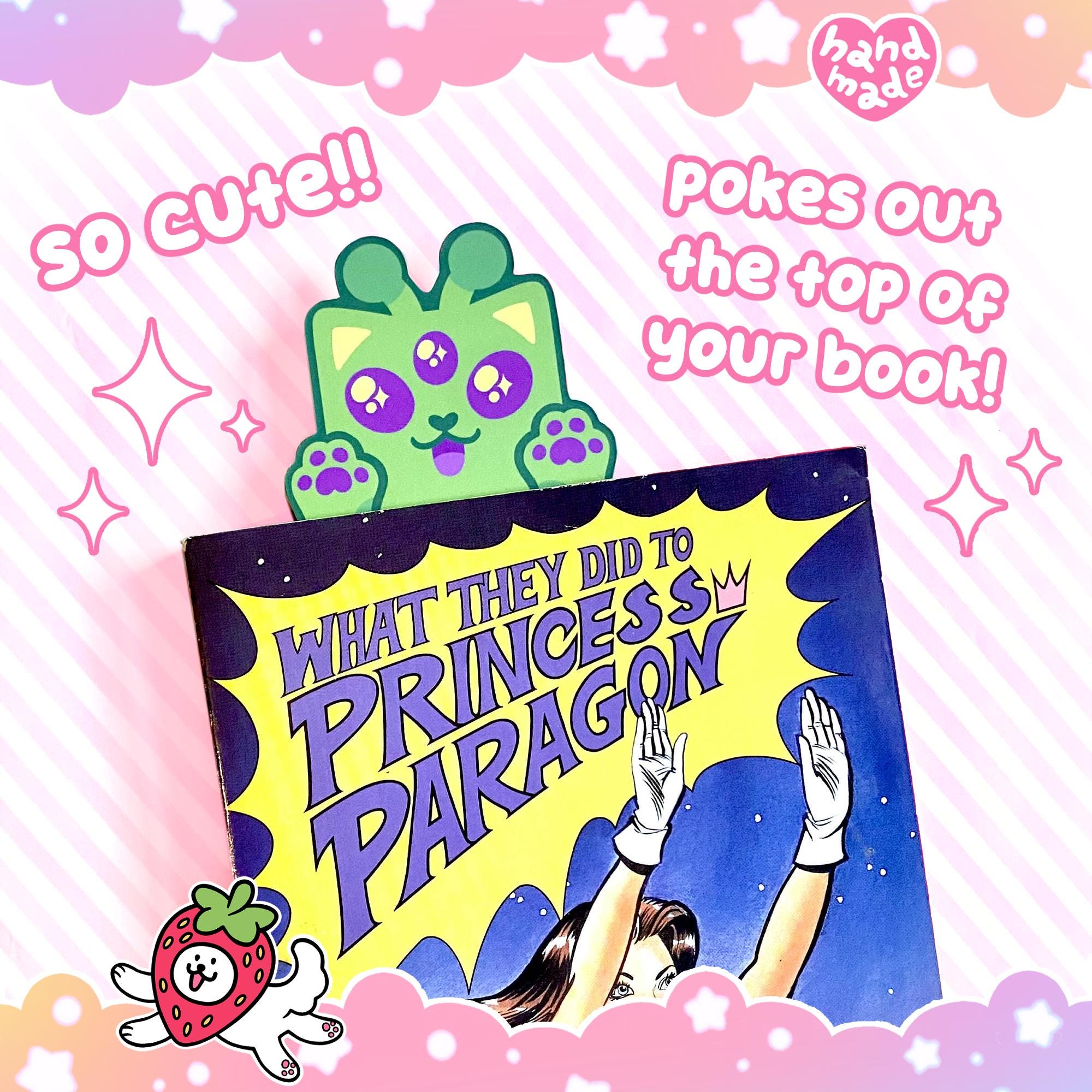 Paws Up! Gleeby Deeby Bookmark