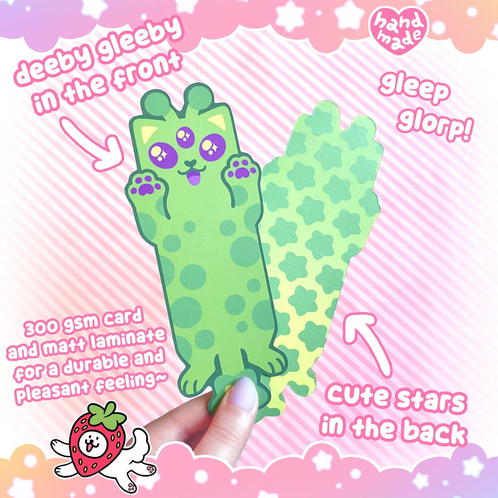 Paws Up! Gleeby Deeby Bookmark