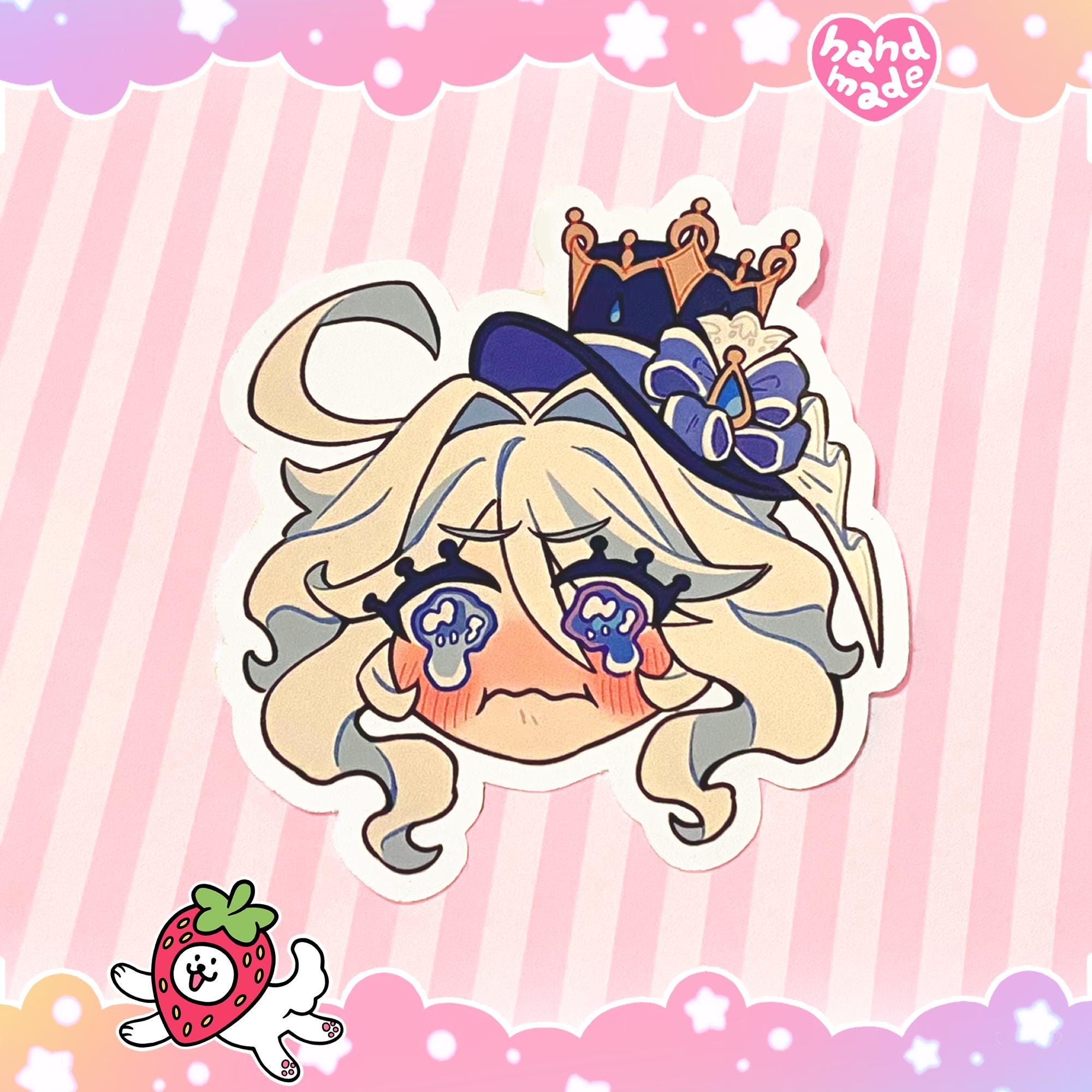 Crying Furina Sticker