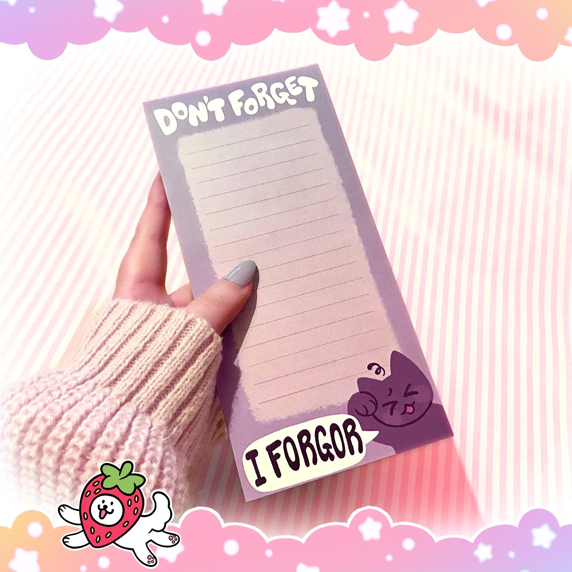 I Forgor Memopad