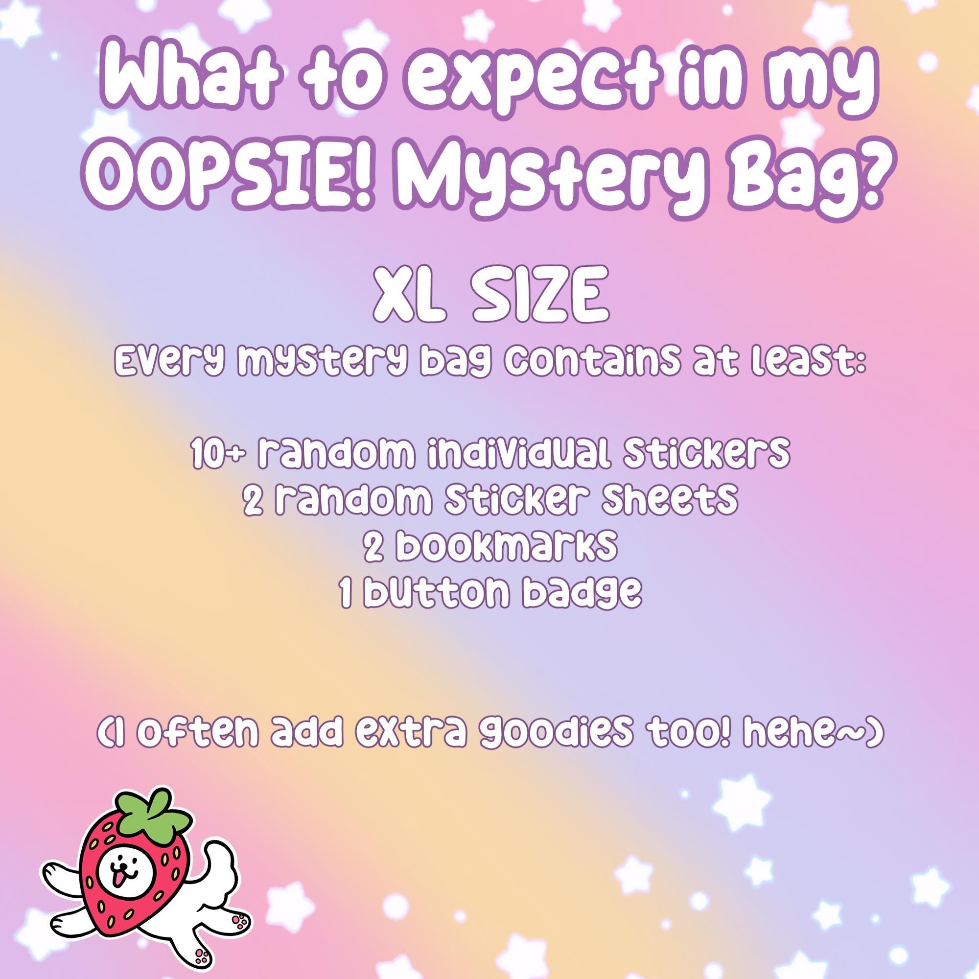 OOPSIE! Mystery Sticker Bags