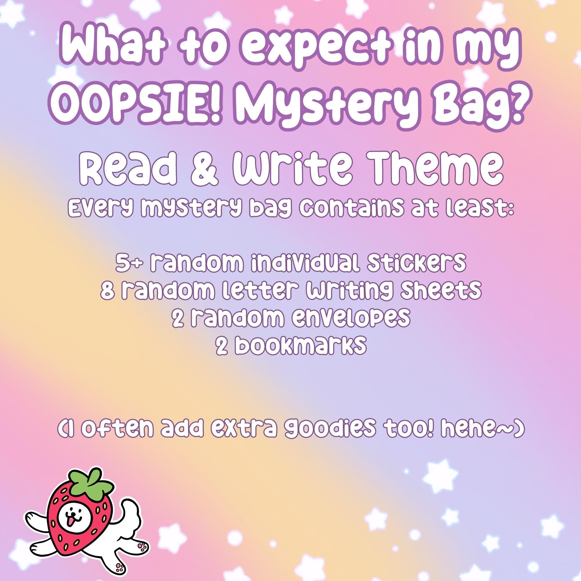 OOPSIE! Mystery Sticker Bags