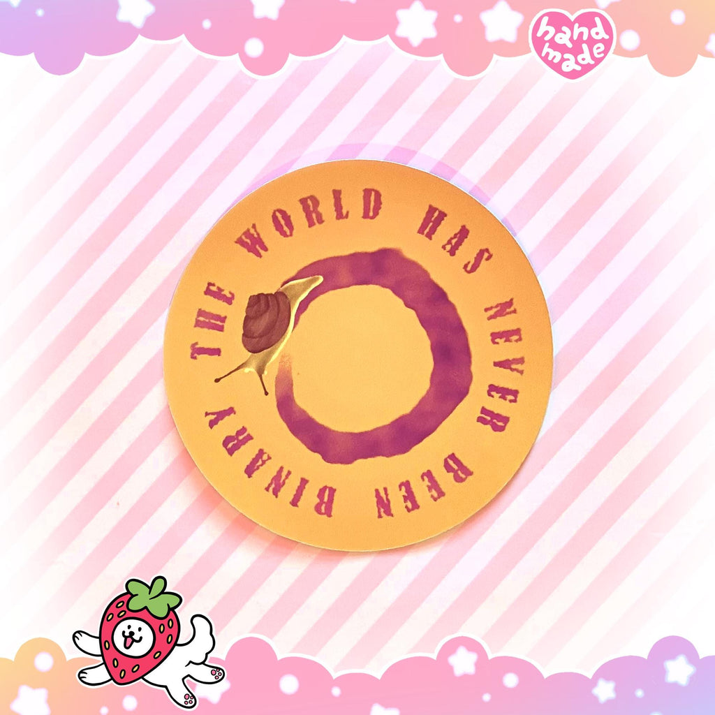 The World Has Never Been Binary Sticker