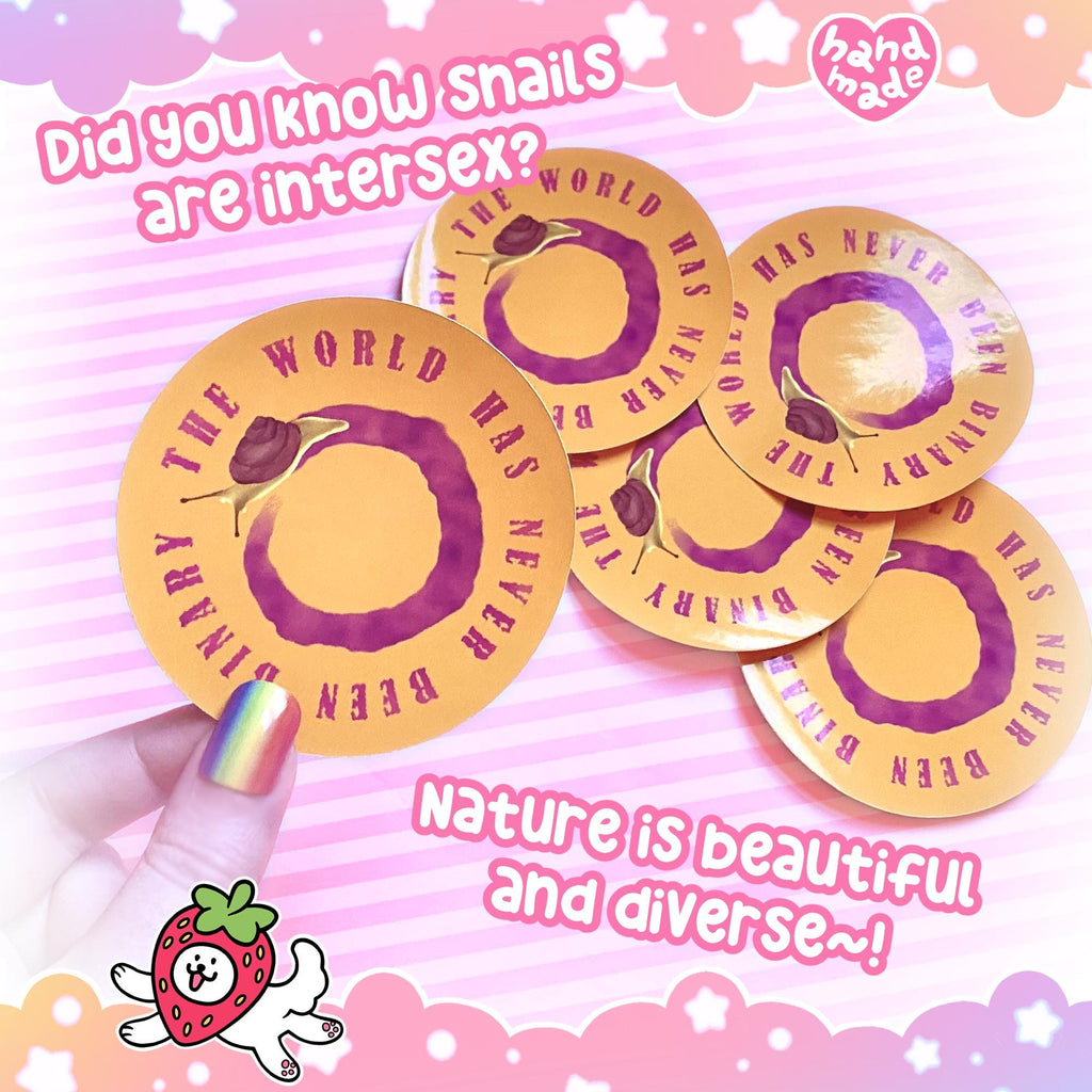 The World Has Never Been Binary Sticker