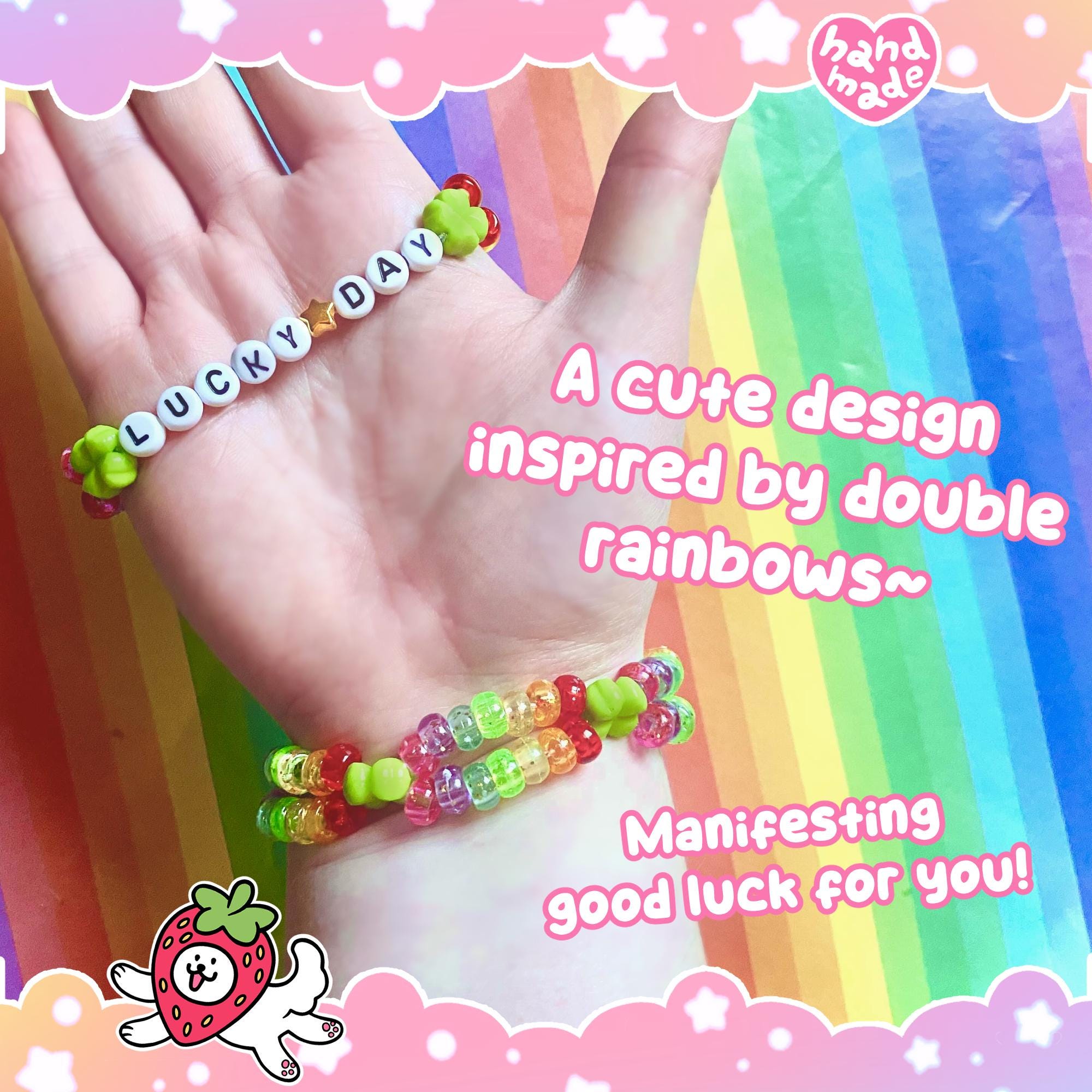 Lucky Day Double Rainbow Bracelet
