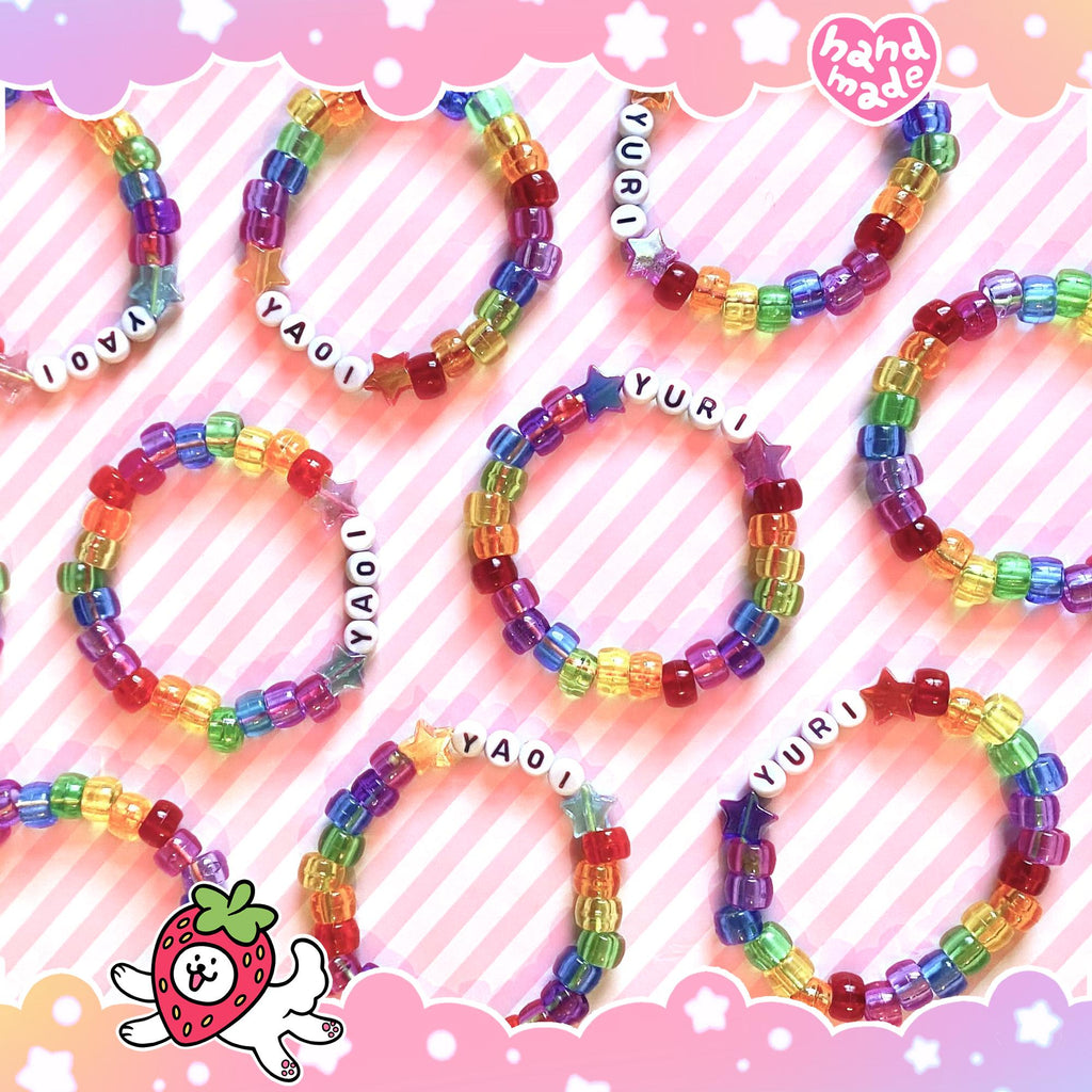 Rainbow Yaoi & Yuri Kandi Bracelet