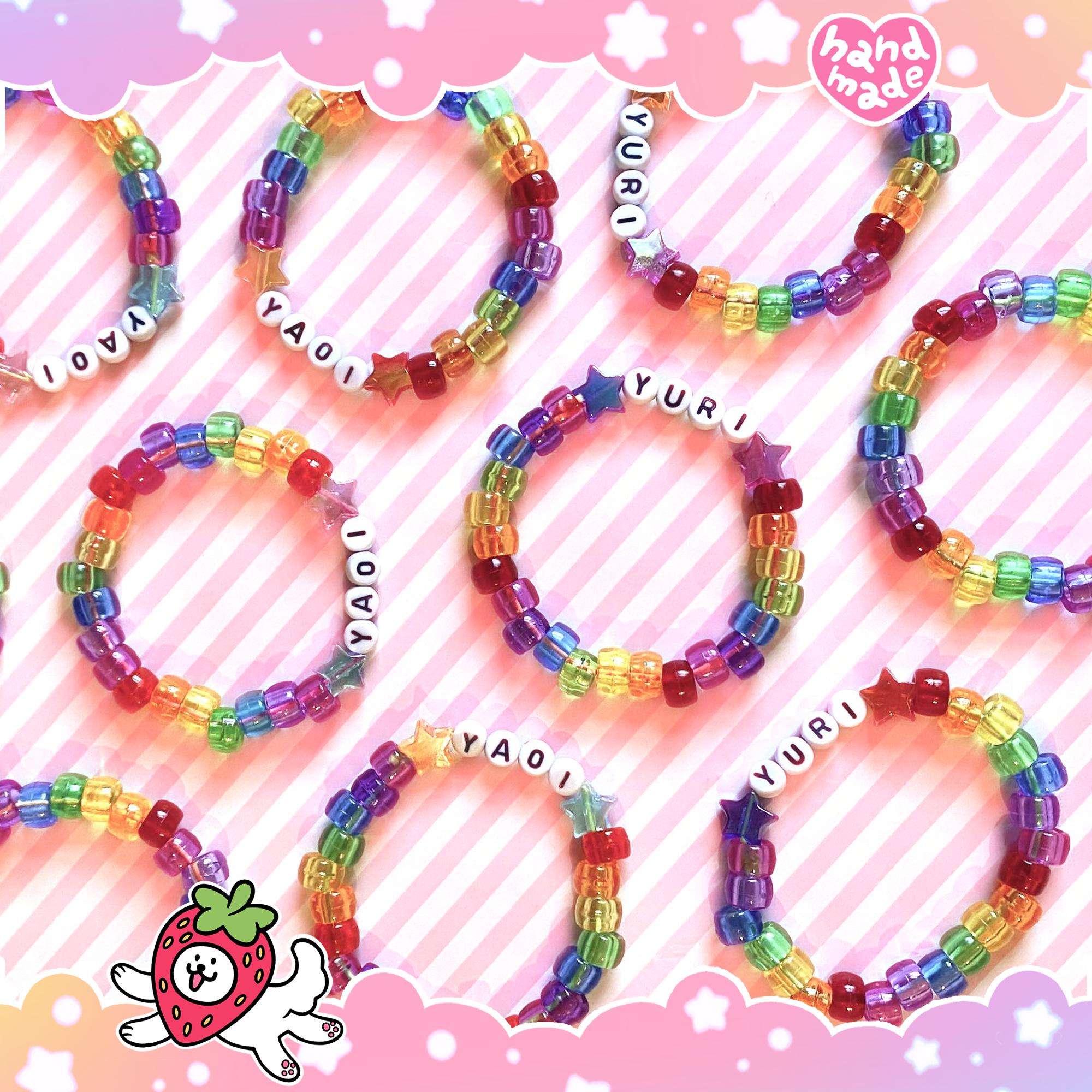 Rainbow Yaoi & Yuri Kandi Bracelet