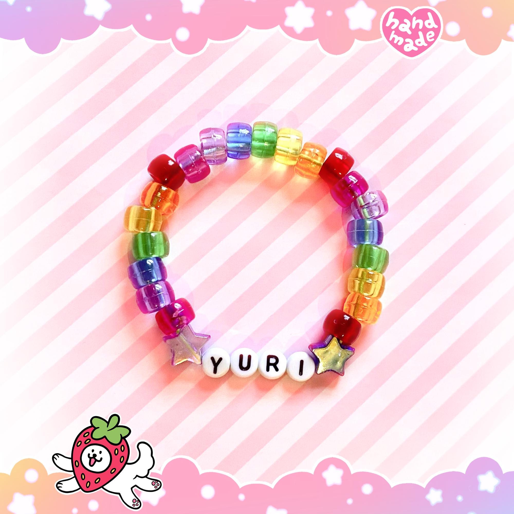 Rainbow Yaoi & Yuri Kandi Bracelet