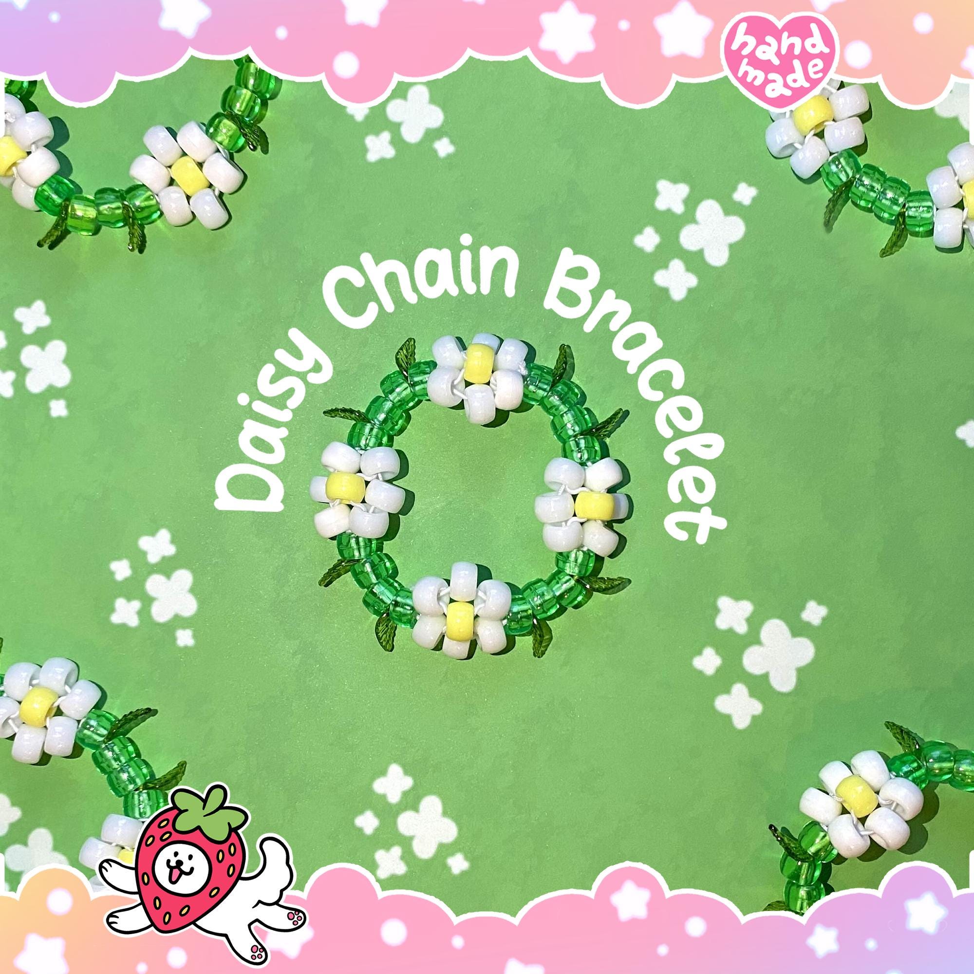 Daisy Chain Kandi Bracelet