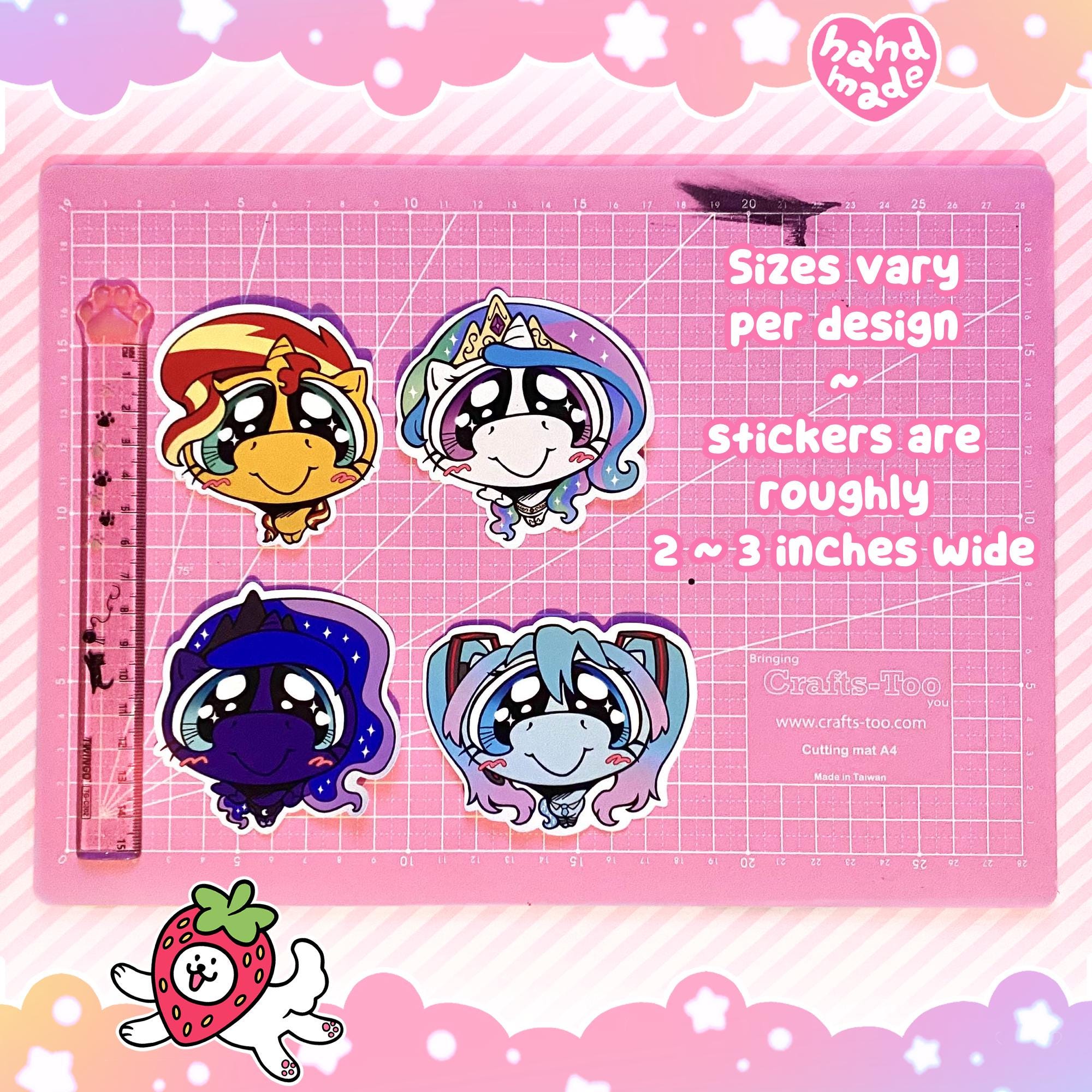 MLP YCH CUSTOM Goobers Sticker (x5 stickers + digital copy!)