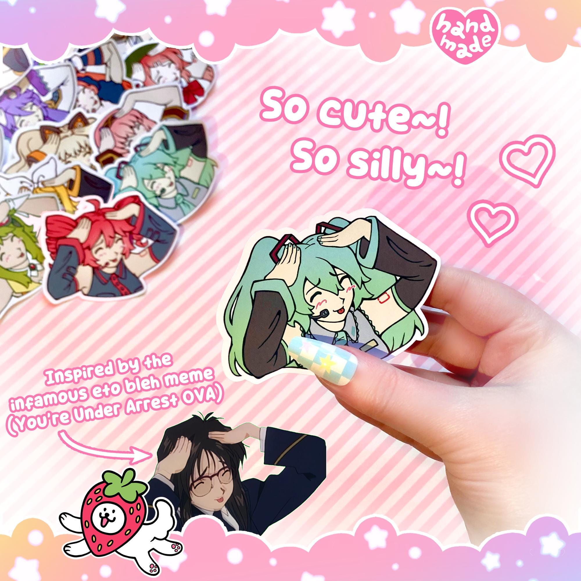 Vocaloid Eto Bleh Sticker